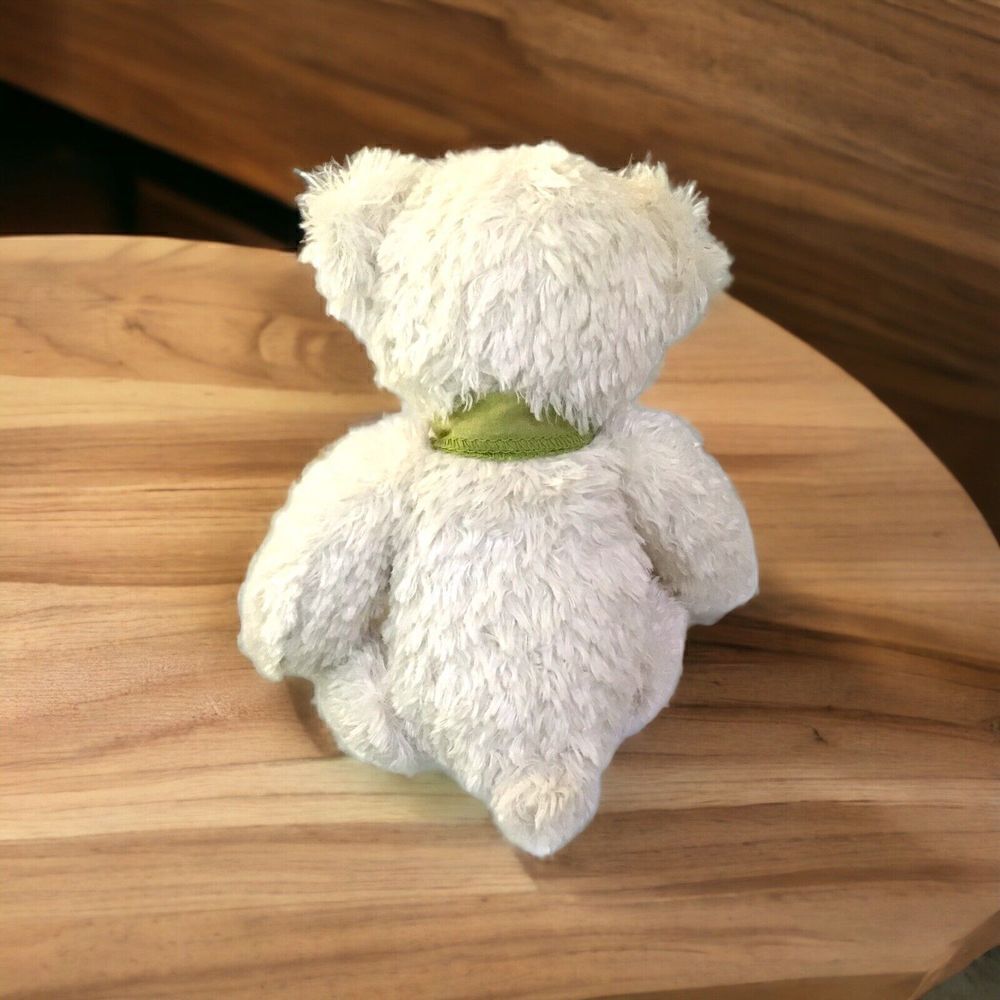 First & Main Scraggles The Bear 10” With Green Bow #1864 Stuffed Toy - Picture 4 of 4